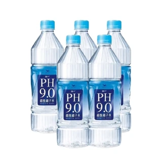 【PH9.0】鹼性離子水800mlx5箱(共100入;官方直營)  (TQF微笑標章)