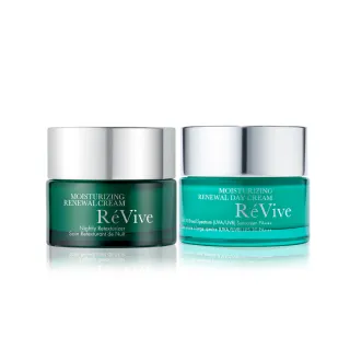 【ReVive】官方直營 日夜霜霸超值組(光采再生活膚霜50ml+光采再生活膚日霜50ml)