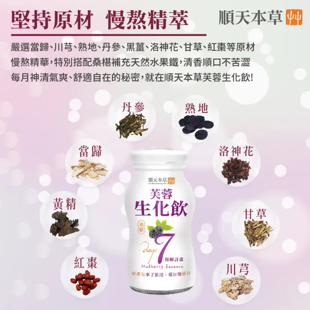 【順天本草】芙蓉生化飲(42瓶/箱)