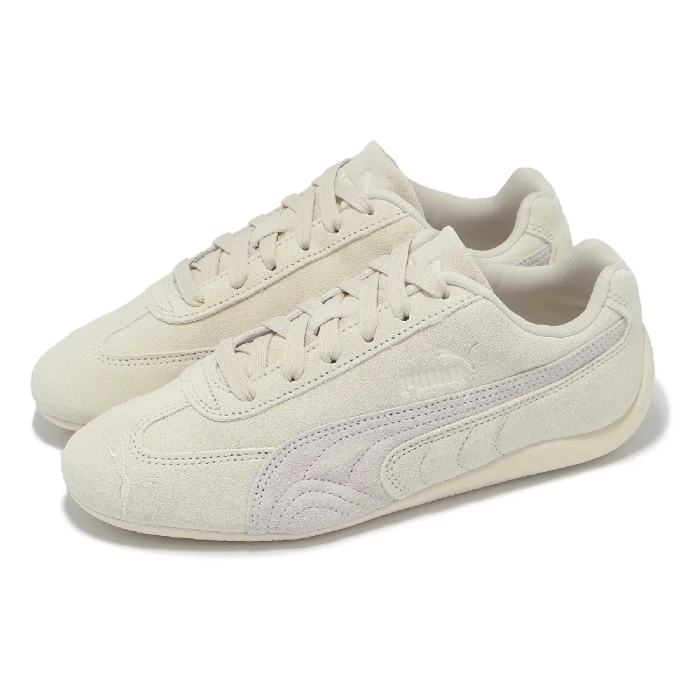 【PUMA】休閒鞋 Speedcat OG 男鞋 女鞋 米白 賽車鞋 復古 Rose著用款(398846-23)