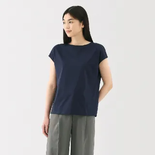 【MUJI 無印良品】女天竺法式袖T恤(共7色)