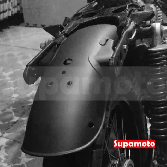 【Supamoto】復古後土除—S4(擋泥板/短土除/土除/後擋泥/通用/改裝/消光黑/電鍍銀/檔車/野狼)