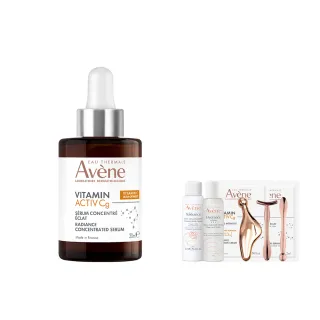 【Avene 雅漾官方直營】mo獨家★極光C亮白特潤精萃30ml(提亮膚色/撫平細紋)