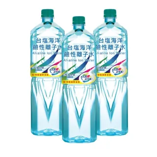 【台鹽】海洋鹼性離子水1500mlx3箱(共36入)