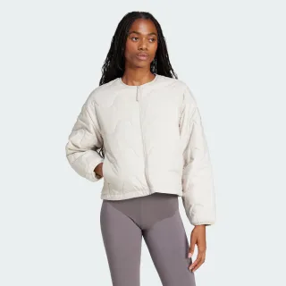 【adidas 愛迪達】NUGANIC 運動外套 女 JD1099