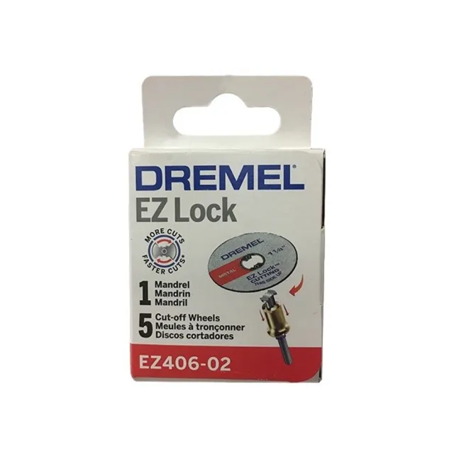 【DREMEL 精美】EZ406-02 1-1/2   EZ Lock 金屬切割片套裝組(EZ406-02)