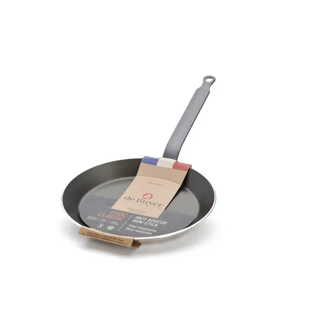 【de Buyer 畢耶】『CHOC系列』法式可麗餅鍋22cm/不沾鍋