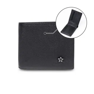 【MANDE RHODE 曼德羅德】真皮訂製十字紋短夾(86346-1)