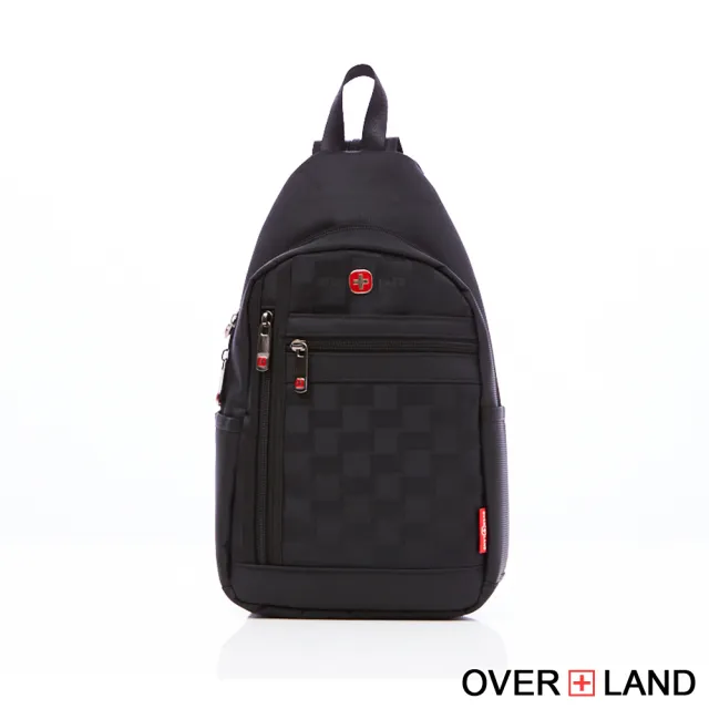 【OverLand】美式十字軍 - 格紋胸背包/後背包(5154)