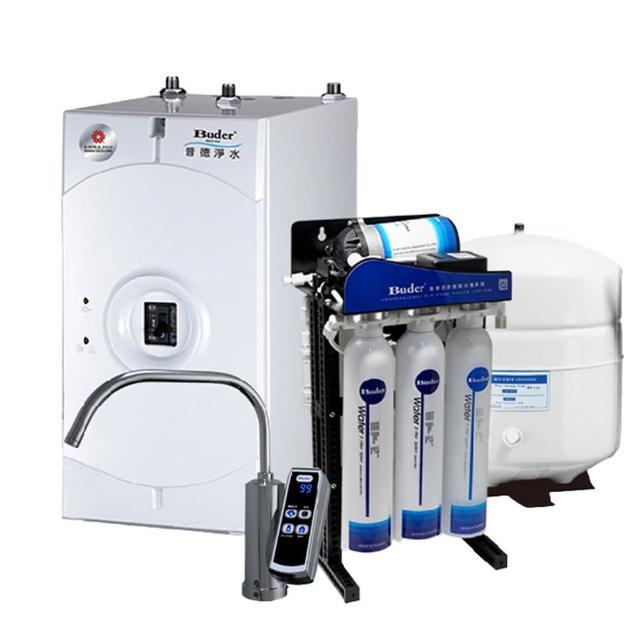 【Buder 普德】★2年原廠保固★旋轉式逆滲透加熱器 廚下型飲水機(免費標準安裝 BD-3004NI-RO)