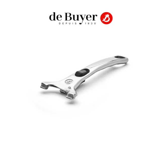 【de Buyer 畢耶】『LOQY活動柄系列』專用握柄-精鑄不鏽鋼單手握柄