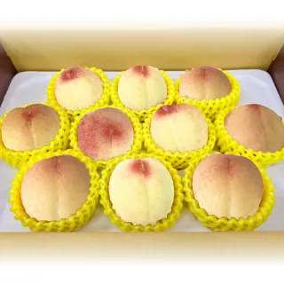 【WANG 蔬果】美國壽康水蜜桃8-10入x1盒(1.5-2kg/盒_空運直送)