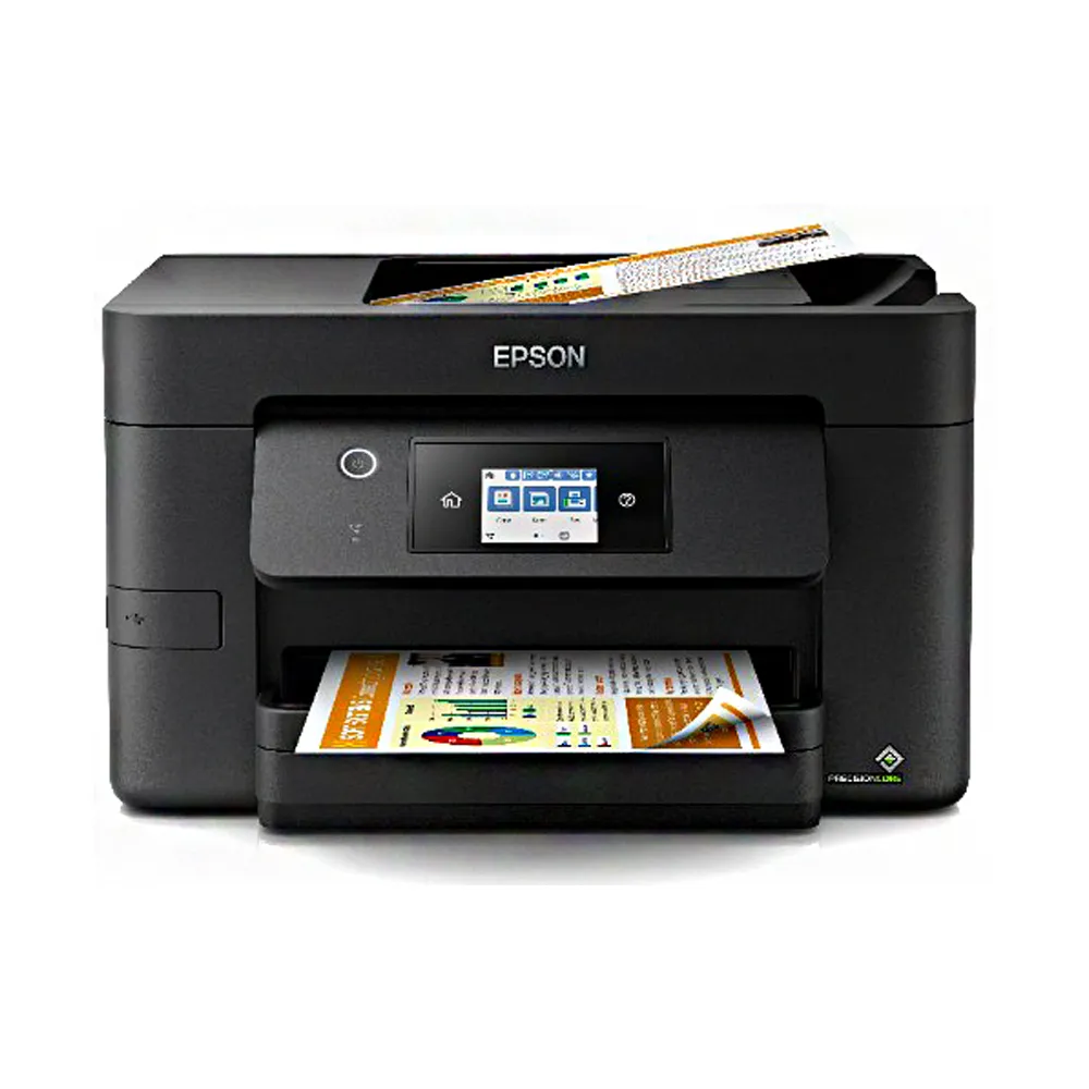 【EPSON】官方直營 WF-3821商用WiFi智慧遙控四合一傳真複合印表機(雙面列印/影印/掃描/傳真/自動進紙匣ADF)
