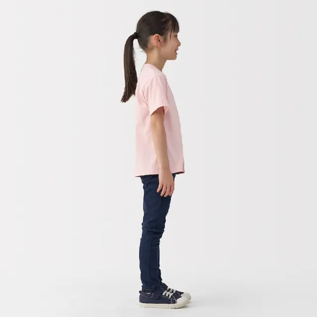 【MUJI 無印良品】兒童天竺印花短袖T恤(共5色)