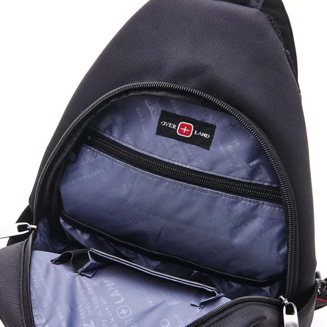 【OverLand】美式十字軍 - 素面造型胸背包/後背包(5153)