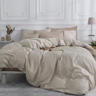 【DON】長絨棉兩用被床包枕套組單人/雙人/加大-時光漫旅-多款任選(300織)