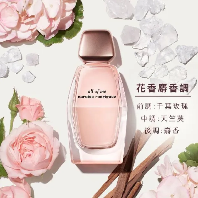 【NARCISO RODRIGUEZ】官方直營 傾我淡香精沐浴禮盒(傾我淡香精50ml+傾我沐浴膠50ml+傾我身體乳50ml)