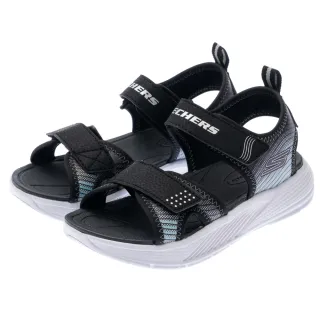 【SKECHERS】男童系列 涼鞋 拖鞋 男童鞋 MICROSPEC-SPLASH(407034LBKSL)
