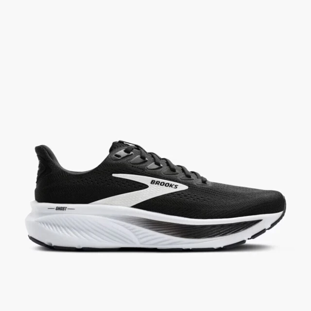 【BROOKS】Ghost 17 男 慢跑鞋 彈力 緩震 流暢 黑白(1104421D090)