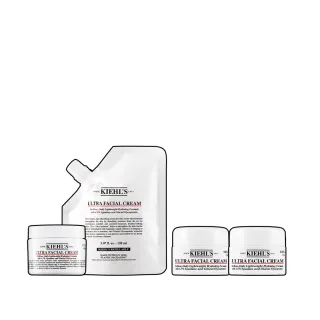 【契爾氏】官方直營 保濕霜囤貨環保組(Kiehl’s /保濕霜50ml+保濕霜補充包150ml/2024新配方)