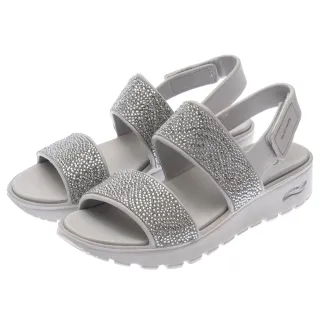 【SKECHERS】女鞋 休閒系列 涼鞋 拖鞋 ARCH FIT FOOTSTEPS(111305GRY)