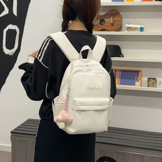 【MoodRiver】小巧隨行 後背包 背包 小包包 女包 防潑水 素色 小背包 旅行背包 包包 