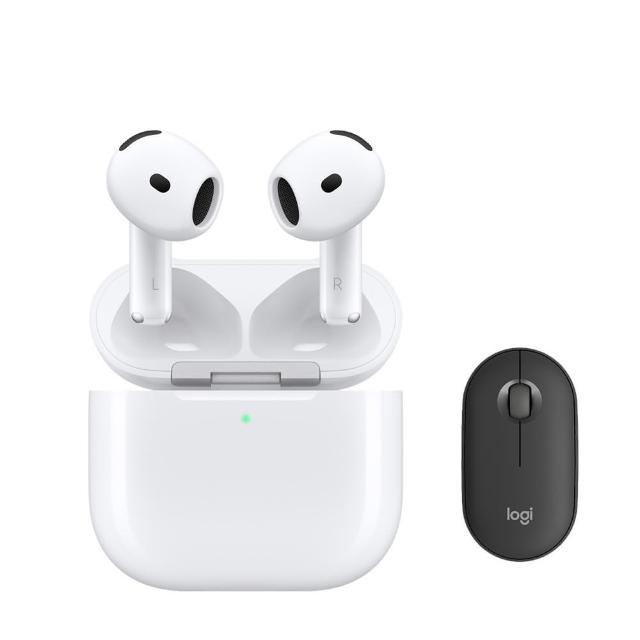 羅技無線滑鼠組【Apple】AirPods 4