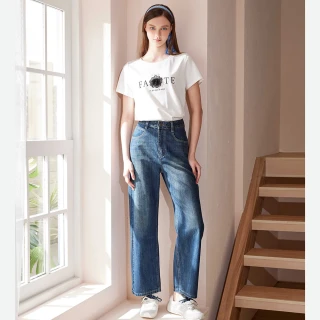 【IENA】寬口直筒牛仔褲(#5288009 牛仔褲 、長褲)