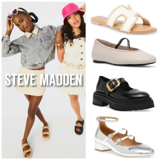 【steve madden】品牌精選平底鞋/拖鞋/休閒鞋(任選均一價)