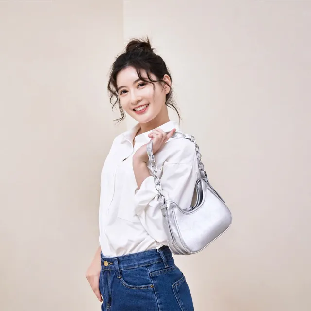 【KISSDIAMOND】雙11 韓系百搭設計感單肩包(單肩包/手提包/斜背包/側背包/KDB-8194)