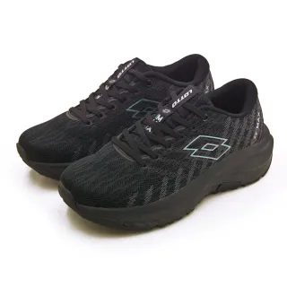 【LOTTO】男 輕量透氣戶外越野跑鞋 CT-MAX系列(午夜黑 9240)