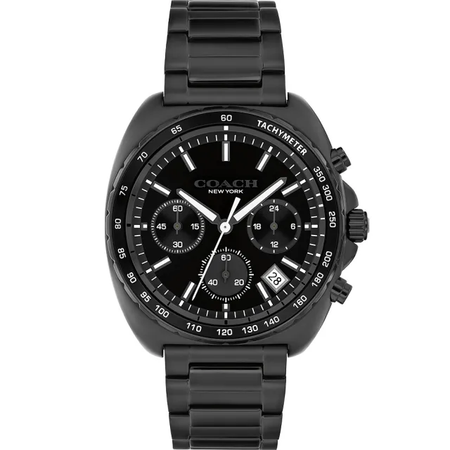 【COACH】Charter 三眼計時手錶 男錶 中性錶-39mm 手錶 聖誕節 交換禮物(CO14602739)