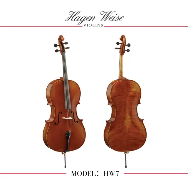 【ISVA】德國頂級工作室 Hagen Weise 型號HW7 專業演奏大提琴 台灣獨家代理(德國原裝進口 原廠簽名證書)