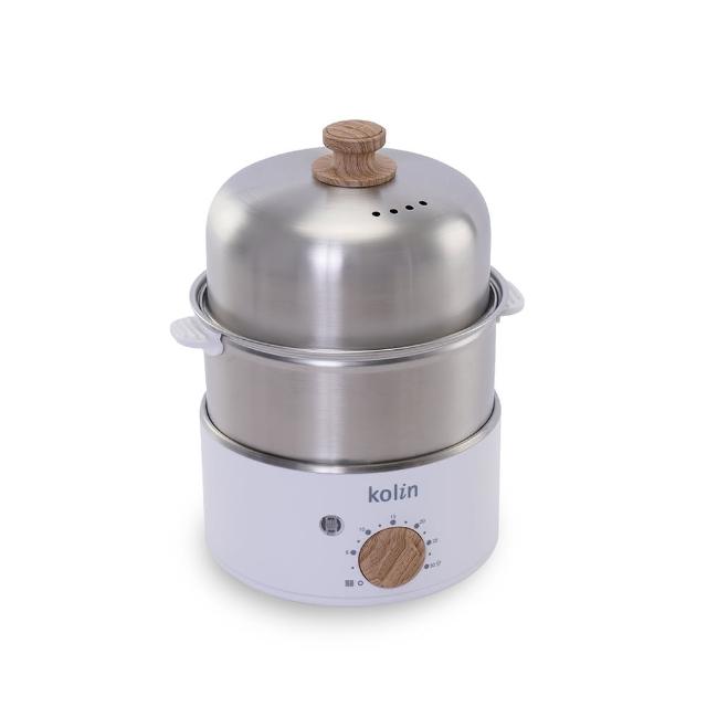 【Kolin 歌林】歌林不銹鋼多功能蒸蛋機KHL-MN77G1(蒸蛋器/蒸籠/電鍋/蒸鍋)