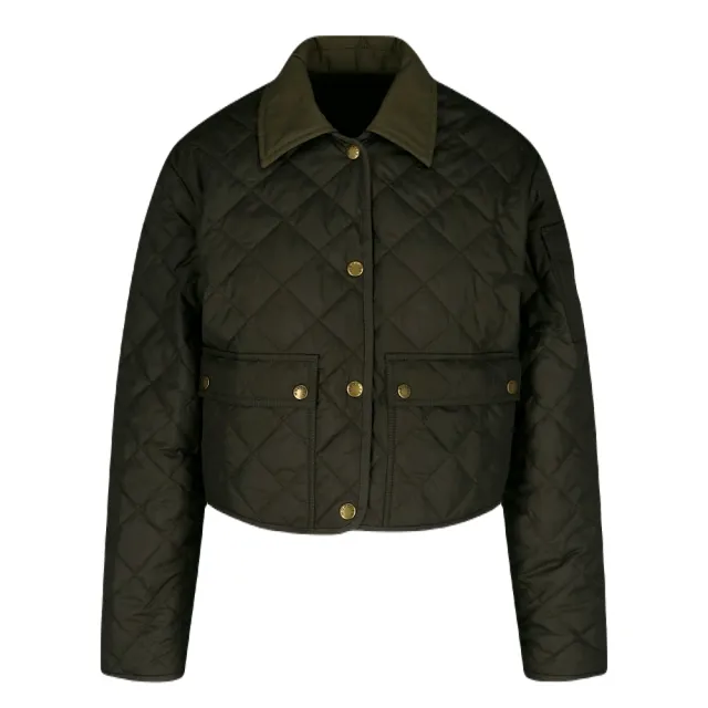 【MONCLER】女款CHITRE襯衫夾克-橄欖綠色(0號USA-XS、1號USA-S、2號USA-M、3號USA-L、4號USA-XL)