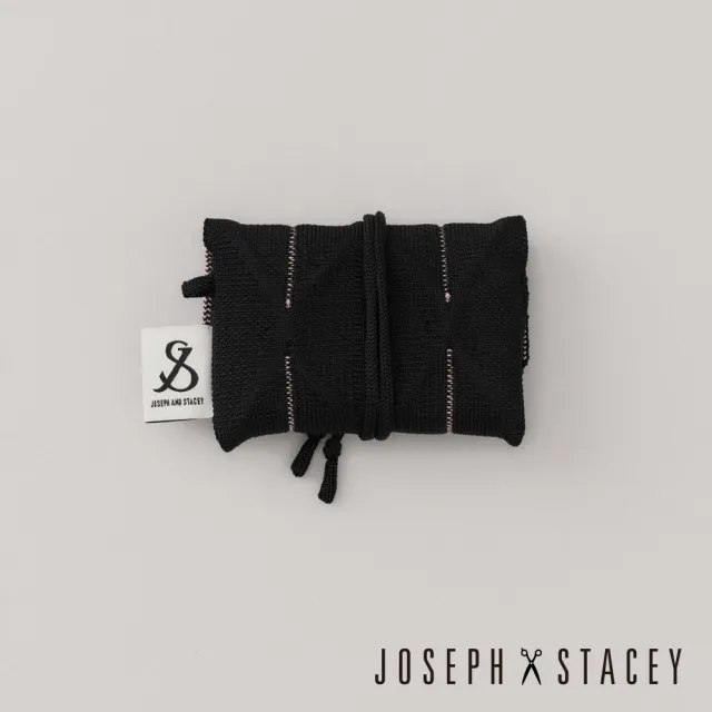 【JOSEPH AND STACEY】官方直營三麗鷗聯名針織多功能卡片夾(酷洛米層次黑/JS百褶包/SANRIO/uniarts)