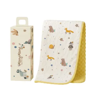 【Mang Mang 小鹿蔓蔓】寶貝觸覺安撫蓋毯(減碳紀念款)