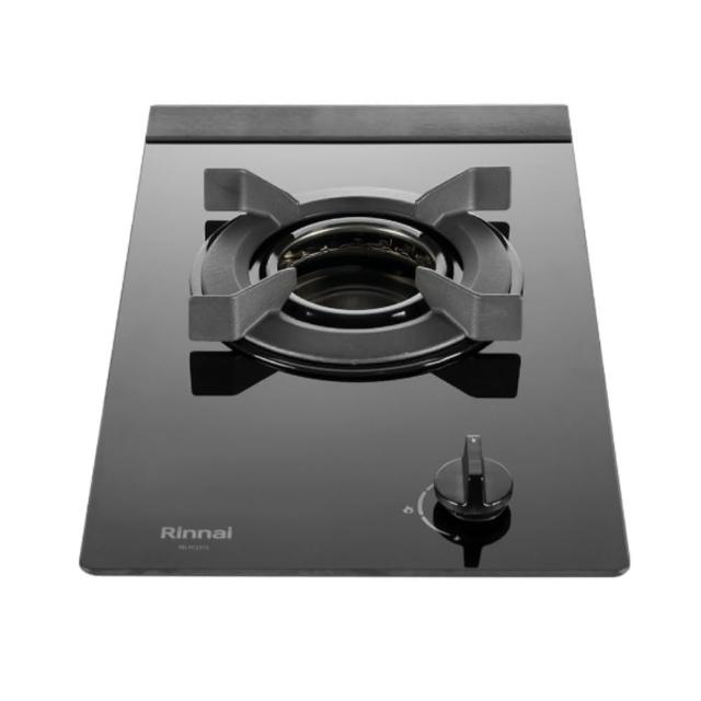 【林內】單口爐檯面式內焰玻璃瓦斯爐(RB-N1201G-B基本安裝)