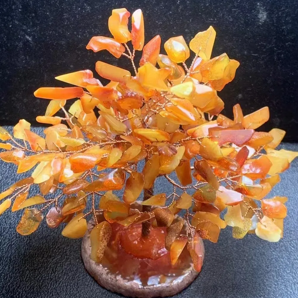 【勝弘珠寶】波羅的海琥珀發財樹