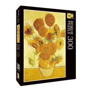 【雷諾瓦】向日葵/300片拼圖/梵谷(桌遊/益智/裝飾/送禮/禮物/療癒)