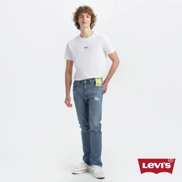 【LEVIS】511男款低腰合身直筒丹寧牛仔褲 / 彈性 /破壞加工 熱賣單品 04511-5944