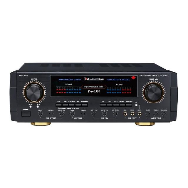 【Audioking】HI-FI大型LED面板PRO-3500專業KTV綜合擴大機