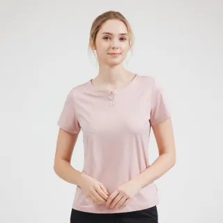 【TRAVELER 旅行者】女款膠原蛋白涼感消臭吸排短袖上衣｜251TR804(涼感/消臭/吸排)