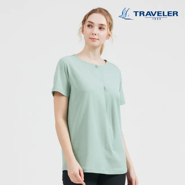 【TRAVELER 旅行者】女款消臭吸排上衣|251TR834(消臭/吸排)