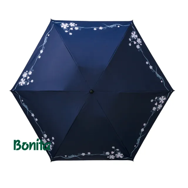 【Bonita 葆倪】花邊極輕量日式反向手開傘/968-5560(167g/21吋/反向不濕傘)