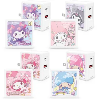 【GARMMA】65W 氮化鎵GaN IK-7BPI7 三麗鷗家族 快充電源充電器