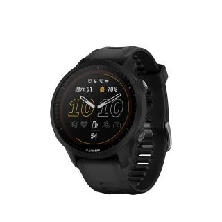 【GARMIN】Forerunner 955 太陽能高階鐵人運動錶 石墨黑