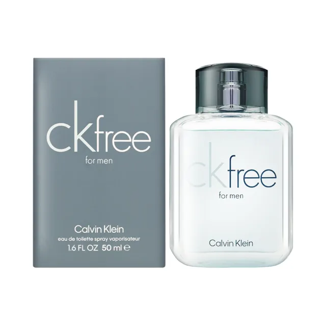 【Calvin Klein】CK free 男性淡香水 50ml(國際航空版)