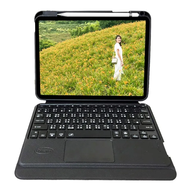 Powerw2025 iPad -A16 /10代專用雅控型藍牙鍵盤暨保護殼(送無線滑鼠)