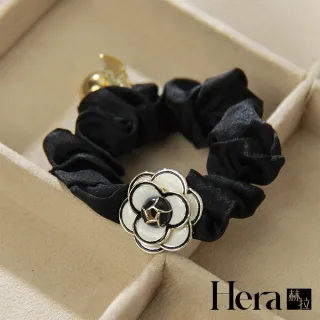 【HERA 赫拉】ll現貨ll韓版小香風山茶花珍珠大腸圈(現貨瘋搶中)